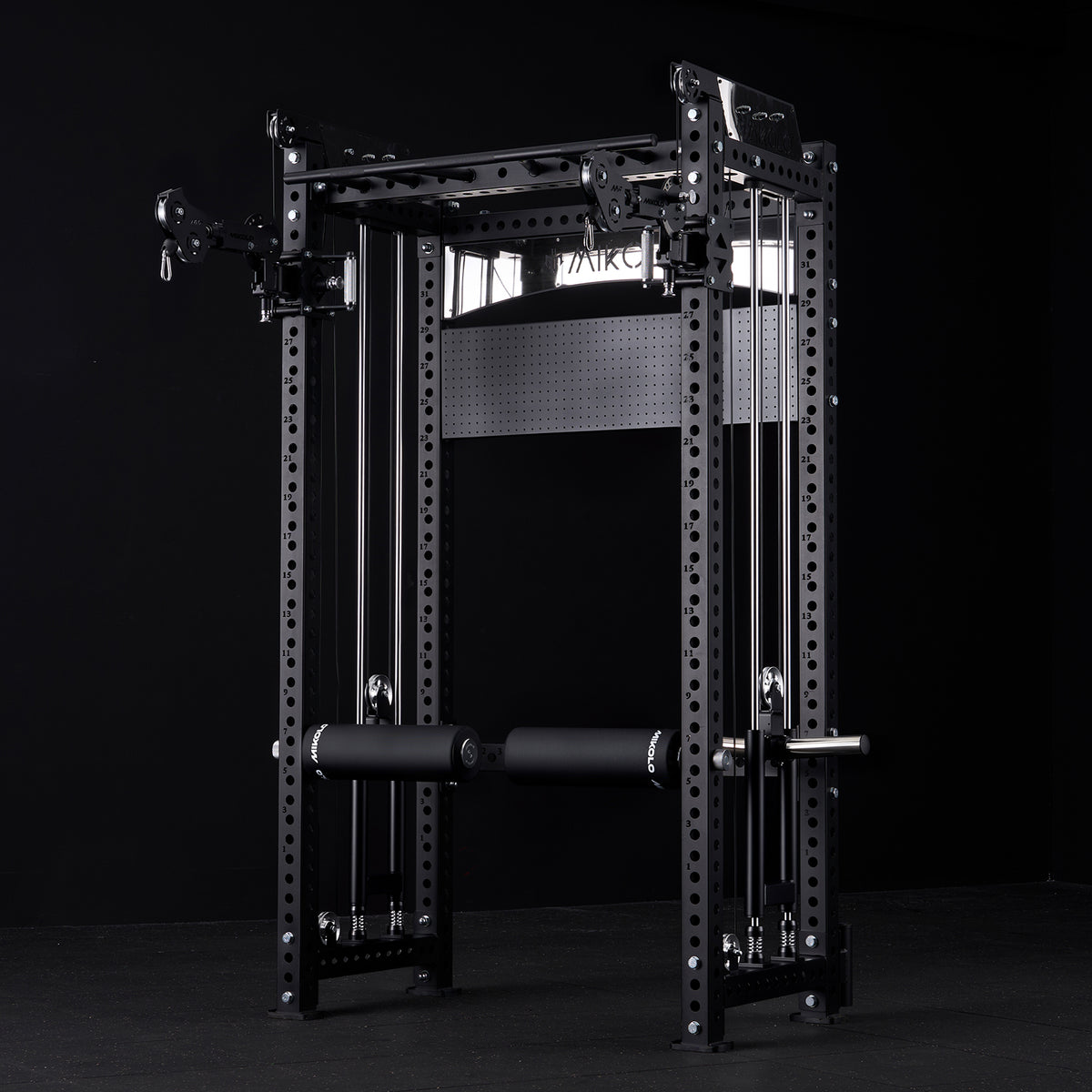 Accesorio de sujeción de piernas para rack
