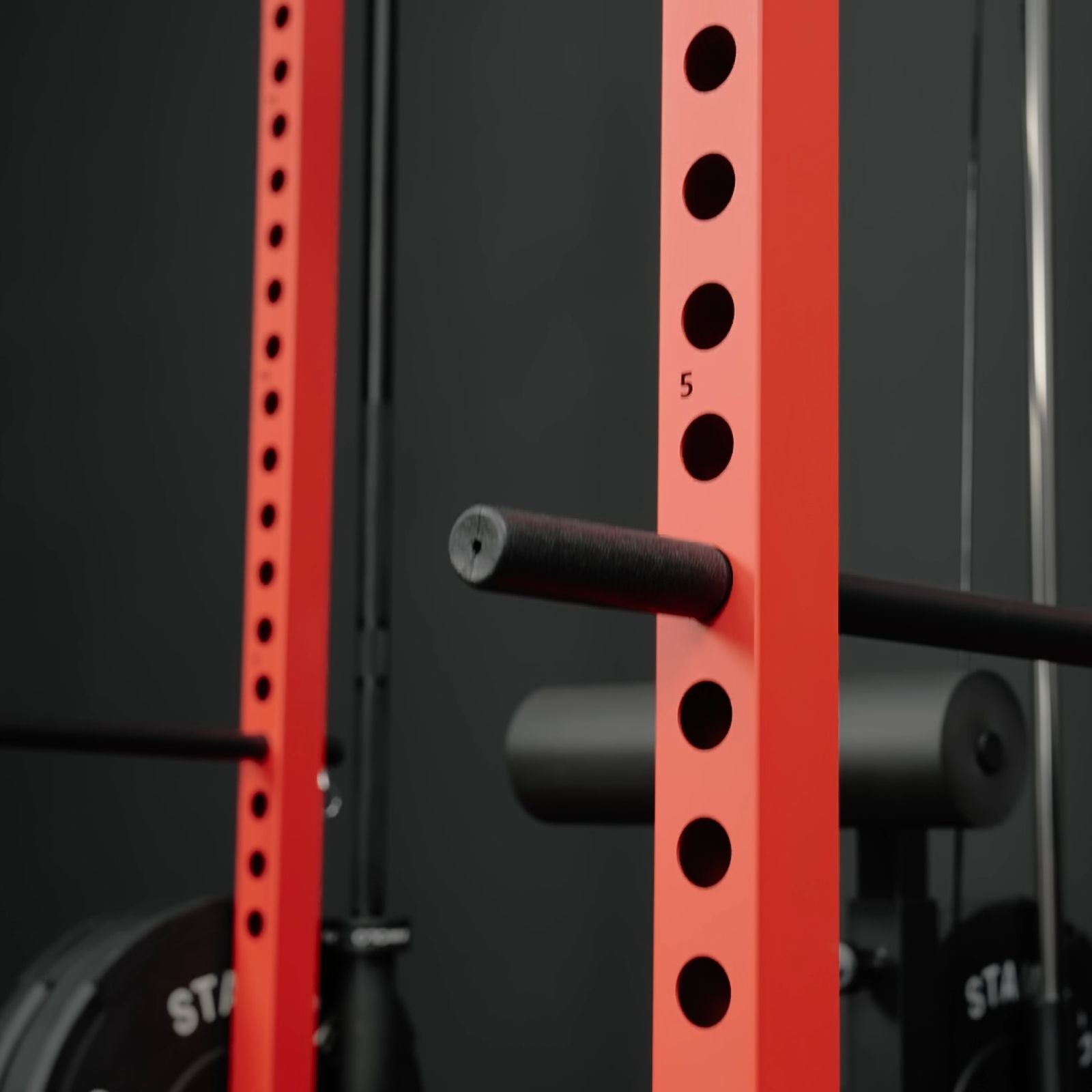 F4 Power Rack with Lat Pull Down System