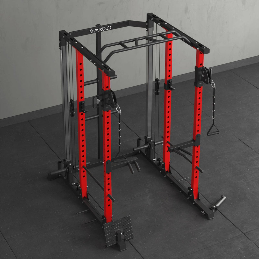 K7 Ultra All-In-One Power Rack Functional Trainer - MIKOLO
