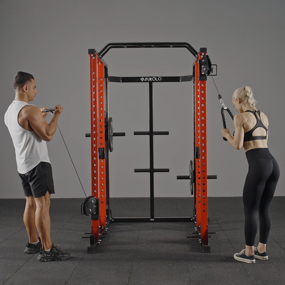 K7 All-In-One Power Rack Functional Trainer - MIKOLO