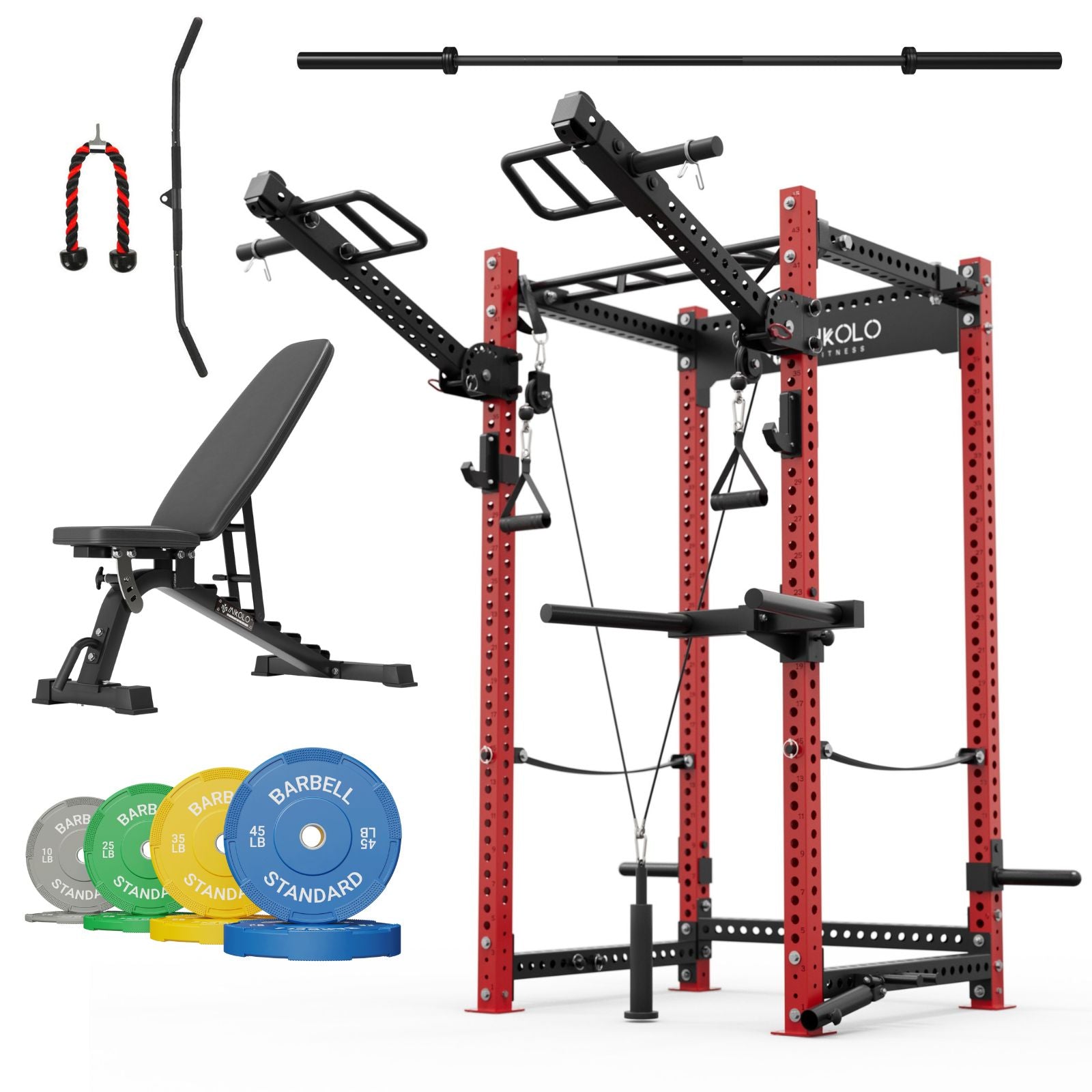 MIKOLO P5R Home Gym Package
