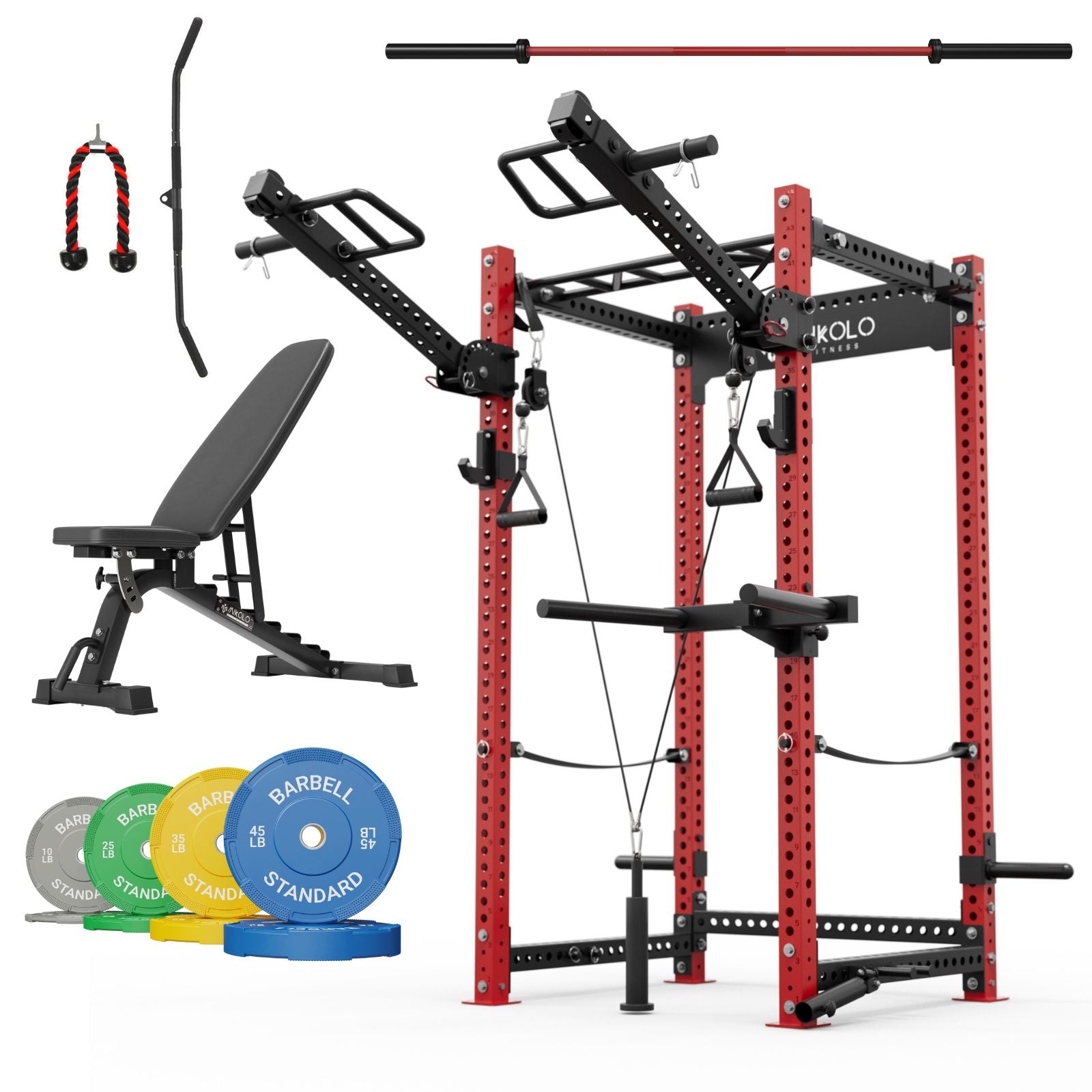 MIKOLO P5R Home Gym Package