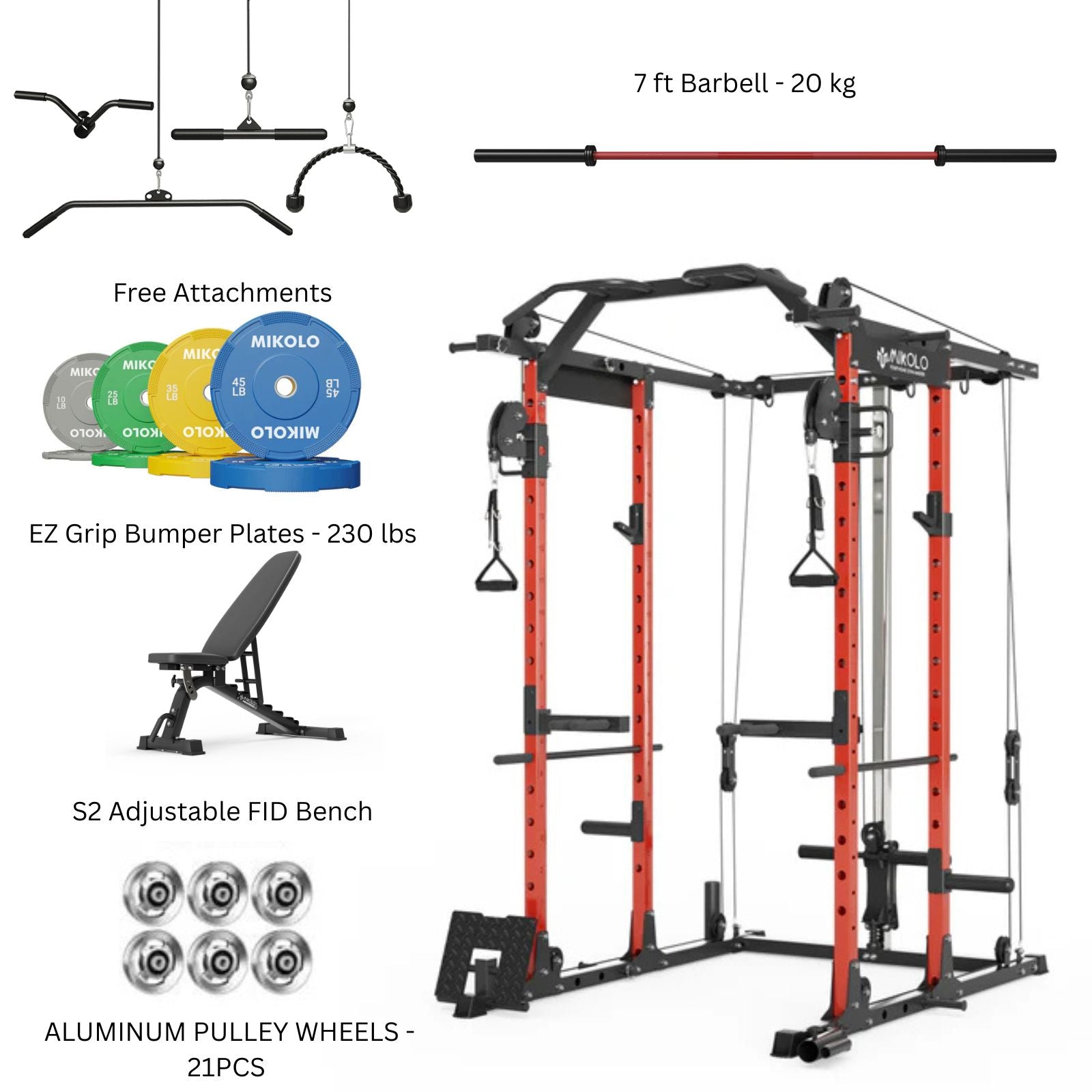 K6 Home Gym Package