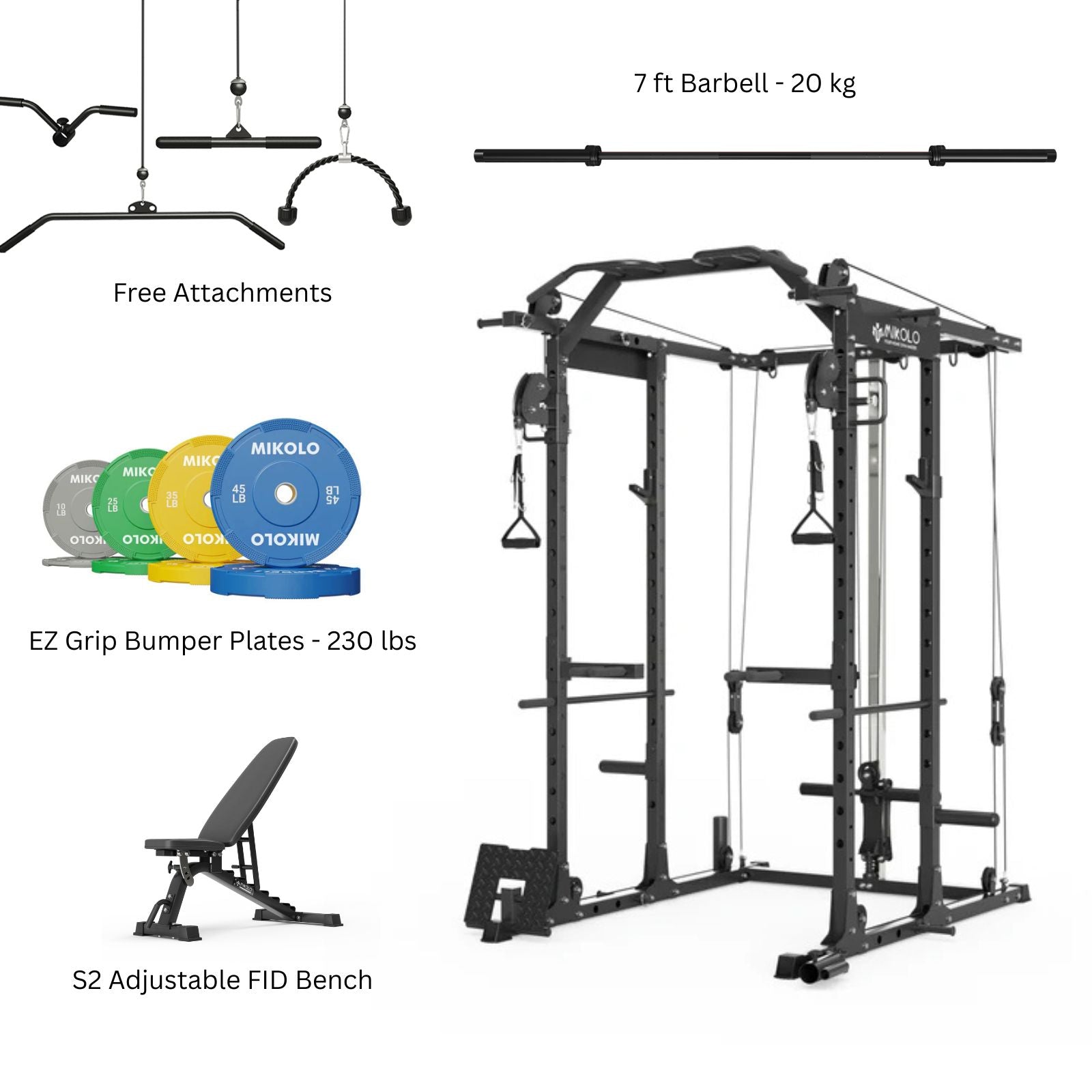 K6 Home Gym Package