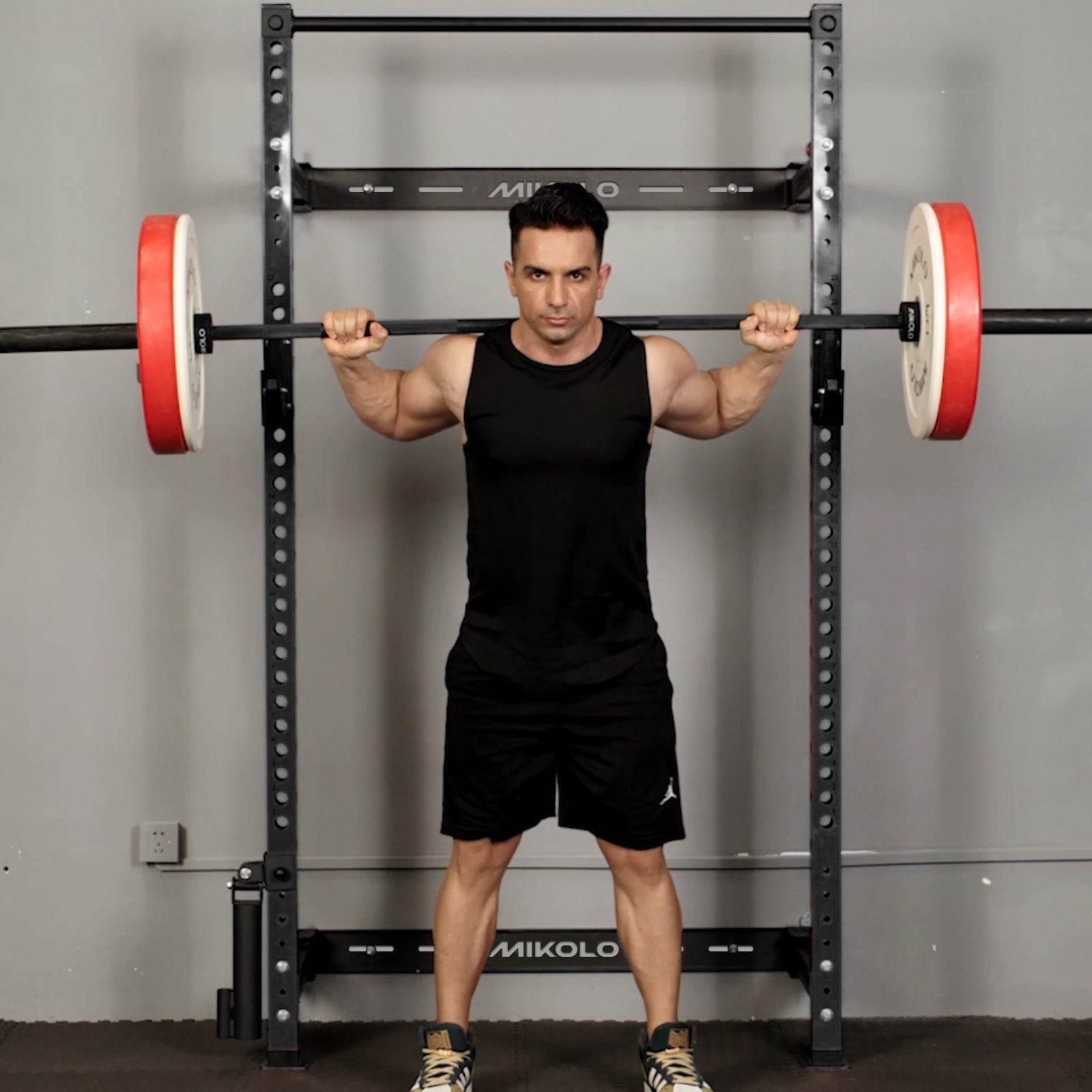 FOLDGYM™ Wall Mounted Folding Squat Rack