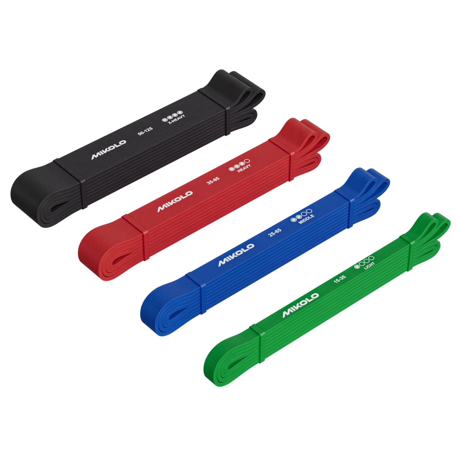 Rubber Resistance Band Set