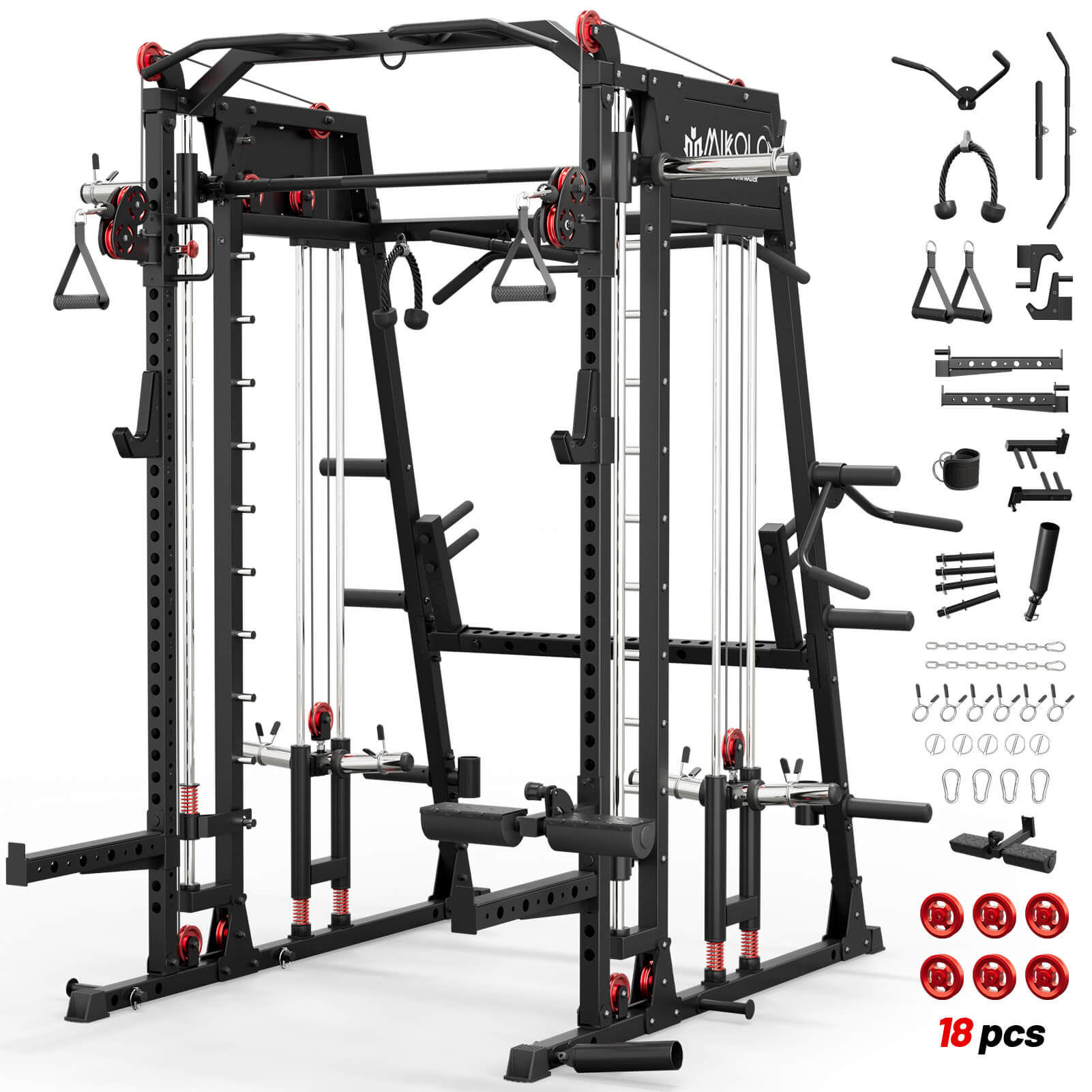 M4-2.0 Ultra All-In-One Functional Home Gym Smith Machine (UPGRADED)