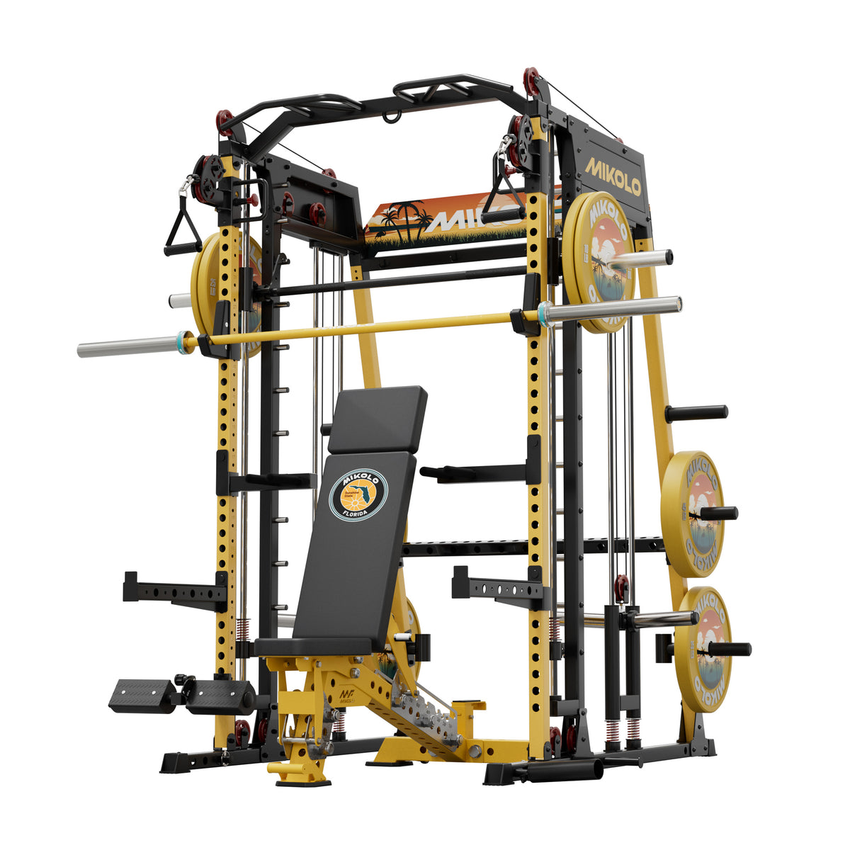 M4-2.0 Ultra All-In-One Functional Home Gym Smith Machine (UPGRADED)