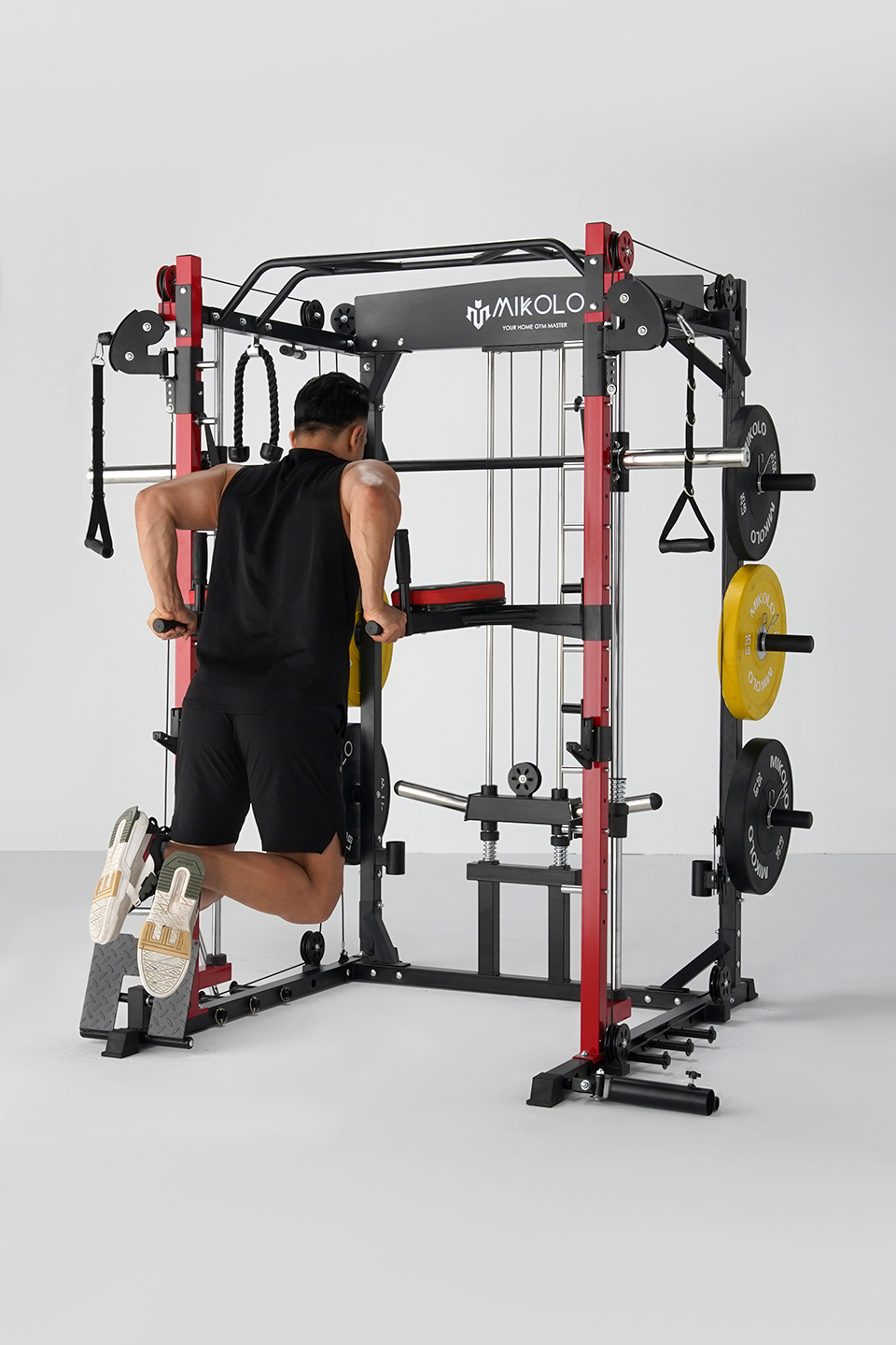 ACTIVATE ENTIRE BACK MUSCLES WITH LAT PULL DOWN BAR COMBO