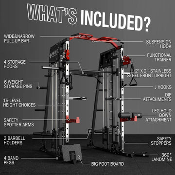 M4 Home Gym Package with 350 lbs Dumbbell Set