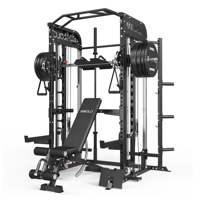 M7 Smith Machine Functional Trainer Leg Press Machine - MIKOLO
