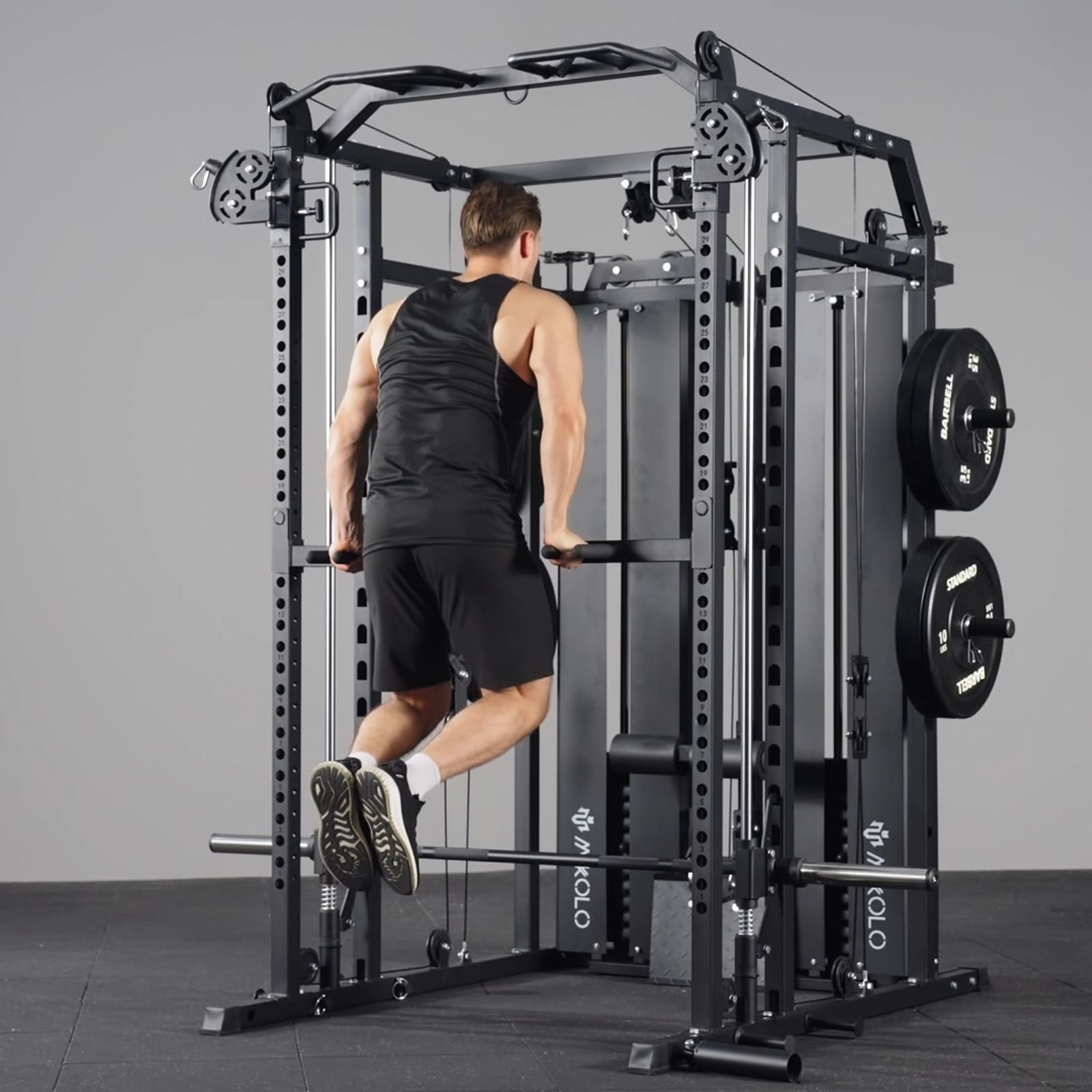 HORUS™ Smith Machine Functional Trainer With Dual Weight Stack