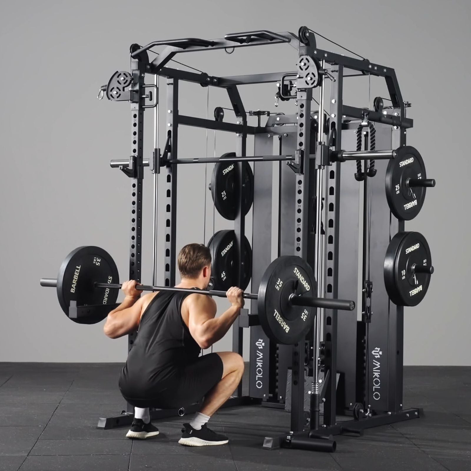 HORUS™ Smith Machine Functional Trainer With Dual Weight Stack