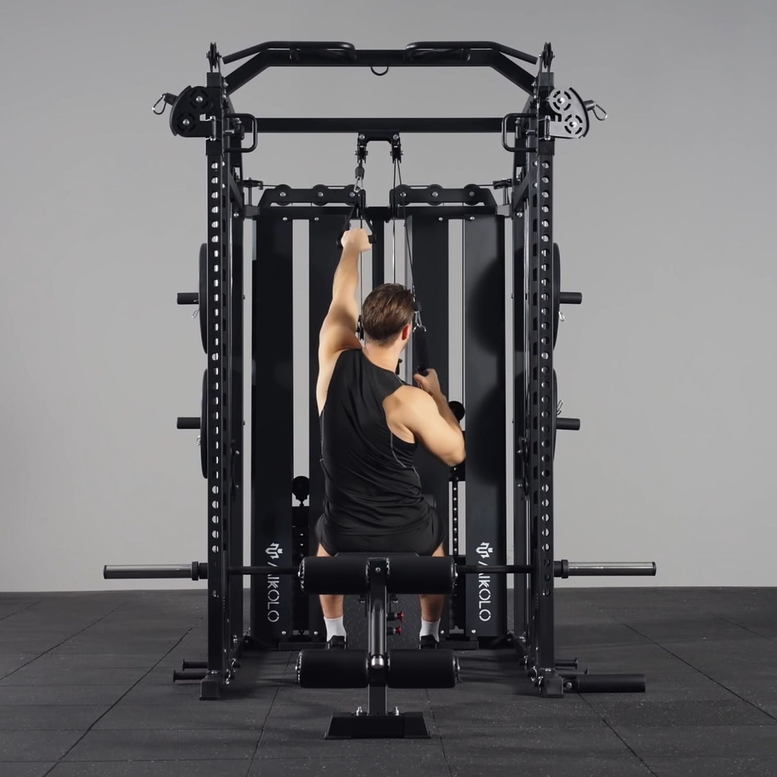 HORUS™ Smith Machine Functional Trainer With Dual Weight Stack