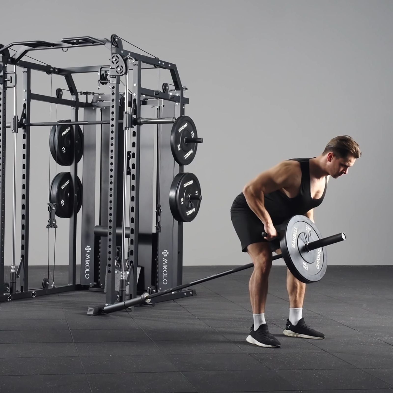 HORUS™ Smith Machine Functional Trainer With Dual Weight Stack