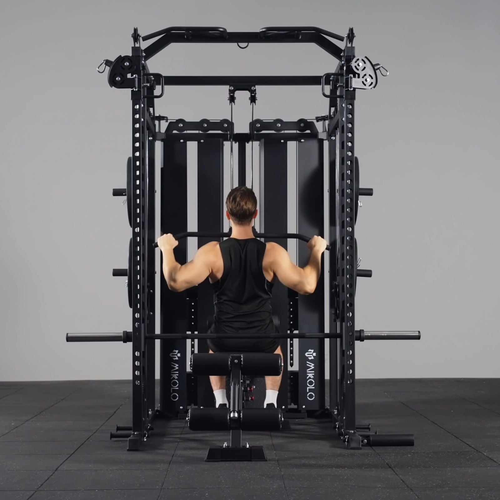 HORUS™ Smith Machine Functional Trainer With Dual Weight Stack