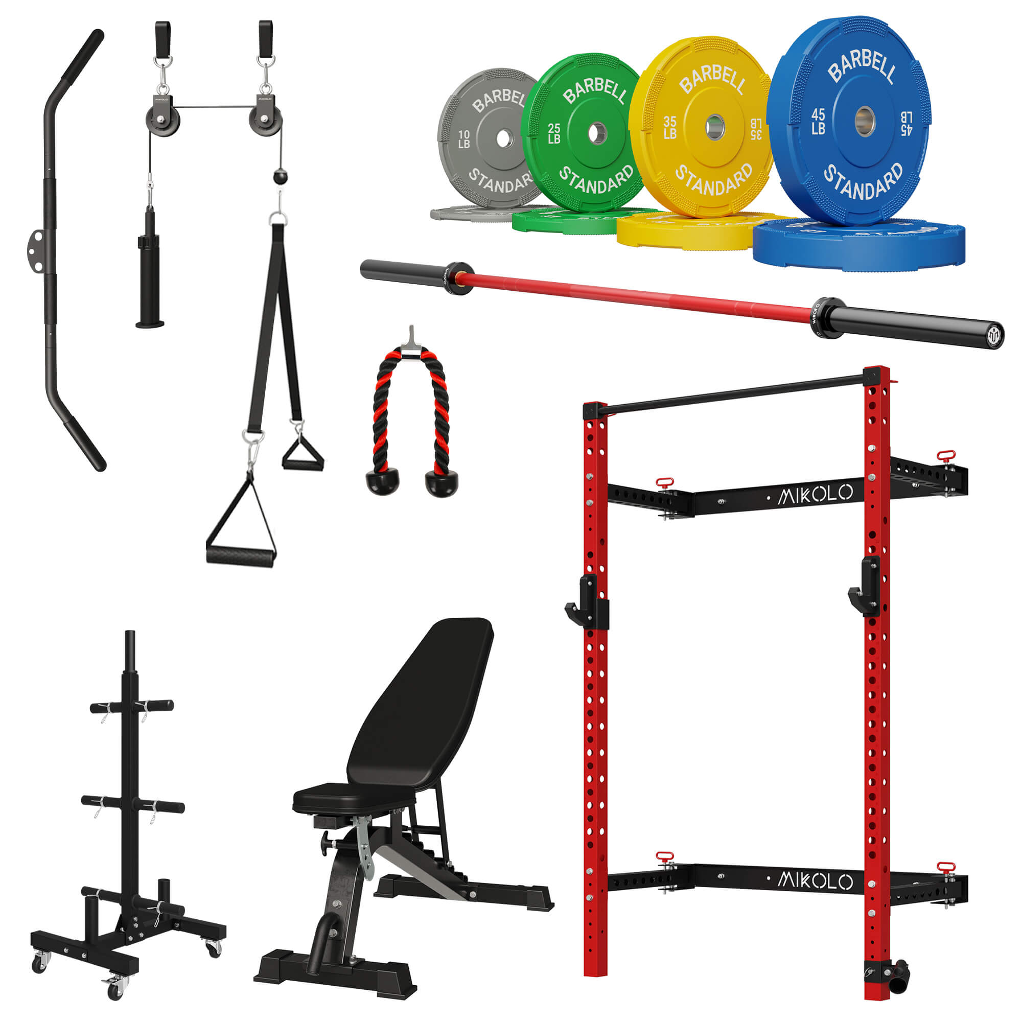 Space saver online gym