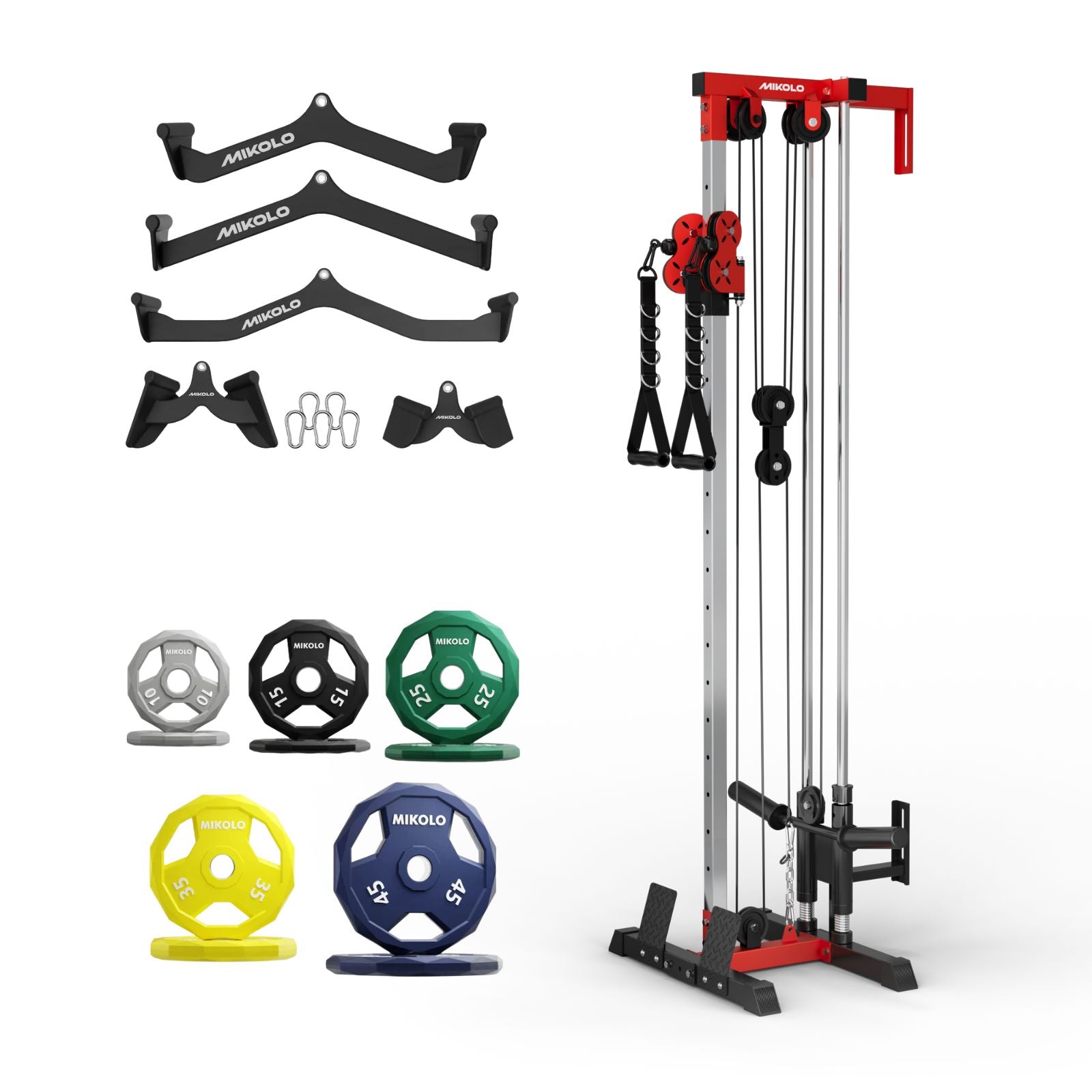 MIKOLO G3 Plate Loaded Pulley Tower