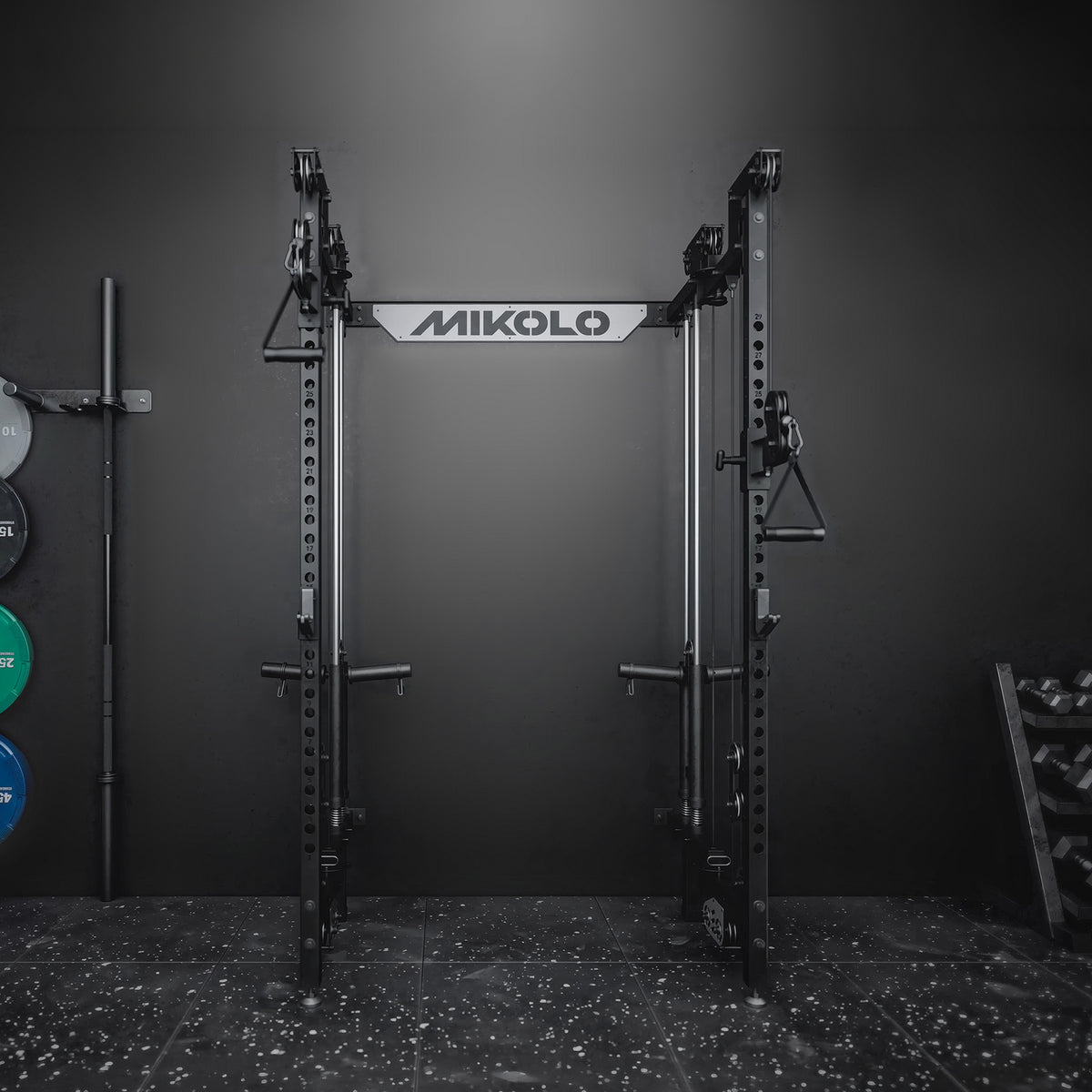 CHEETAH™ 2.0 Elite Wall Mounted Folding Functional Trainer with Weight Stack