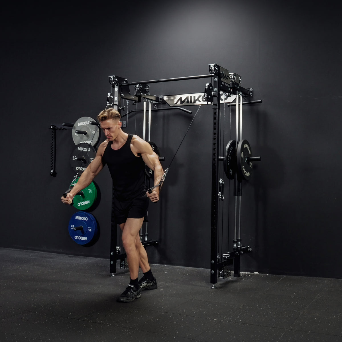 CHEETAH™ Power Rack Plegable de Pared con Entrenamiento Funcional
