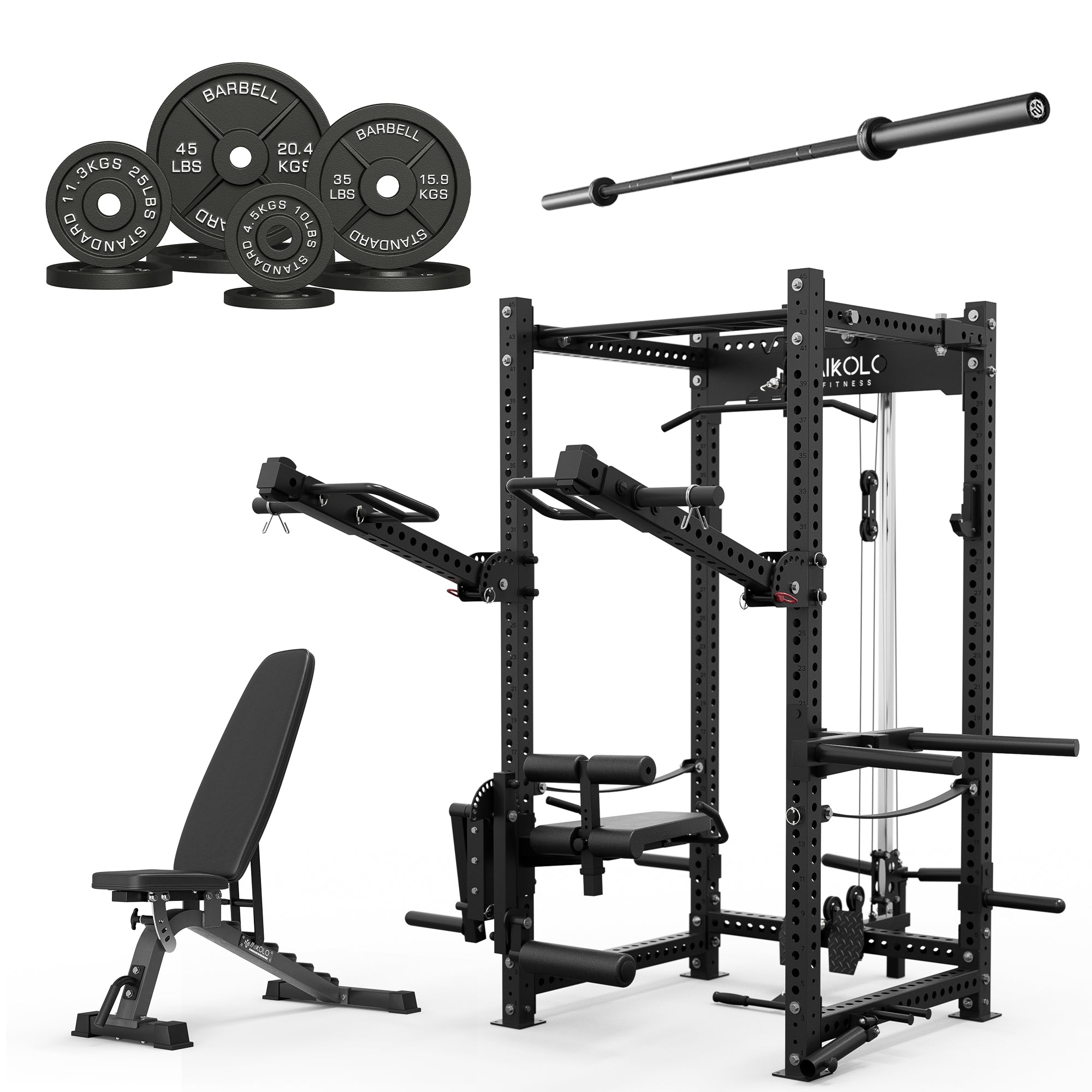 MIKOLO P5R Home Gym Package