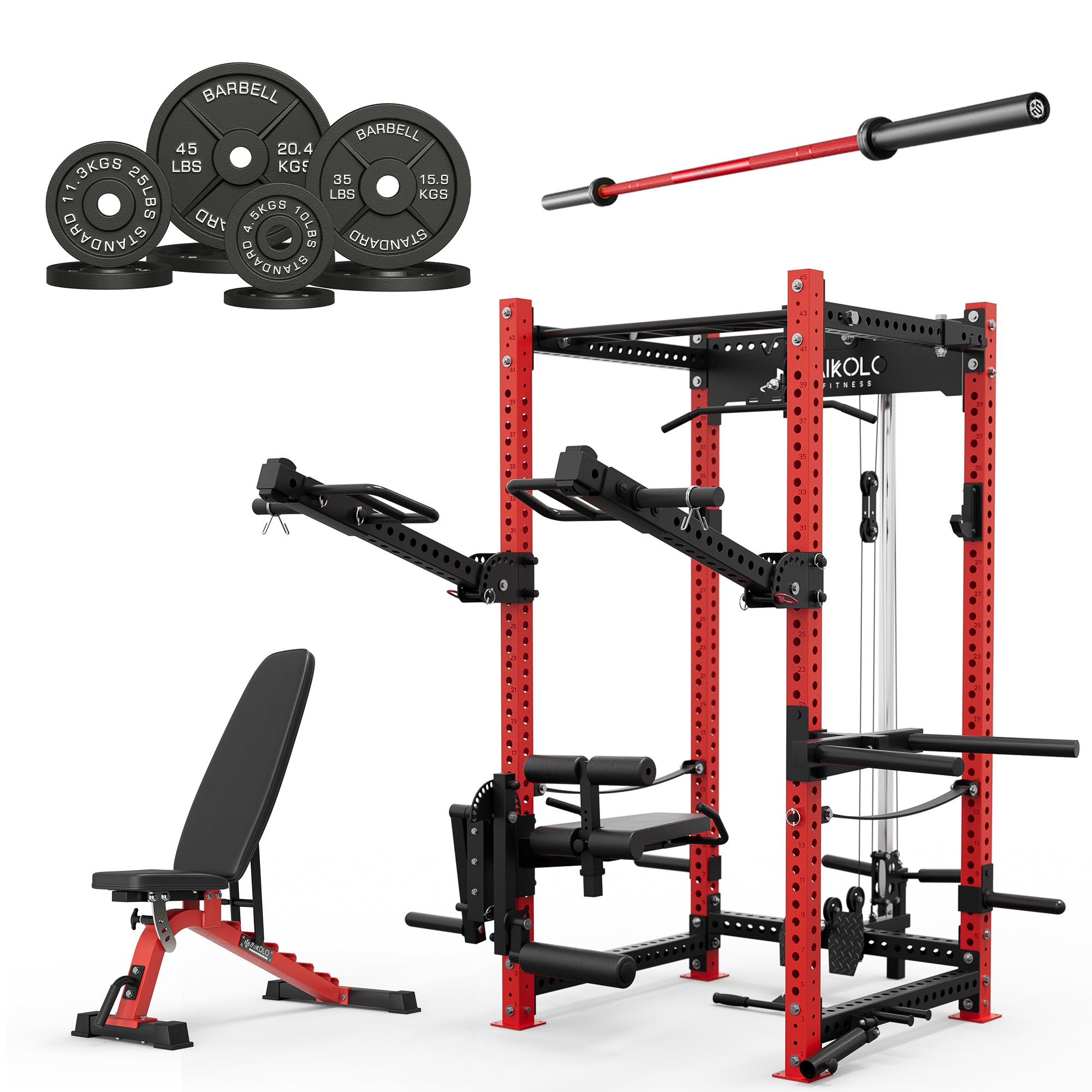 MIKOLO P5R Home Gym Package