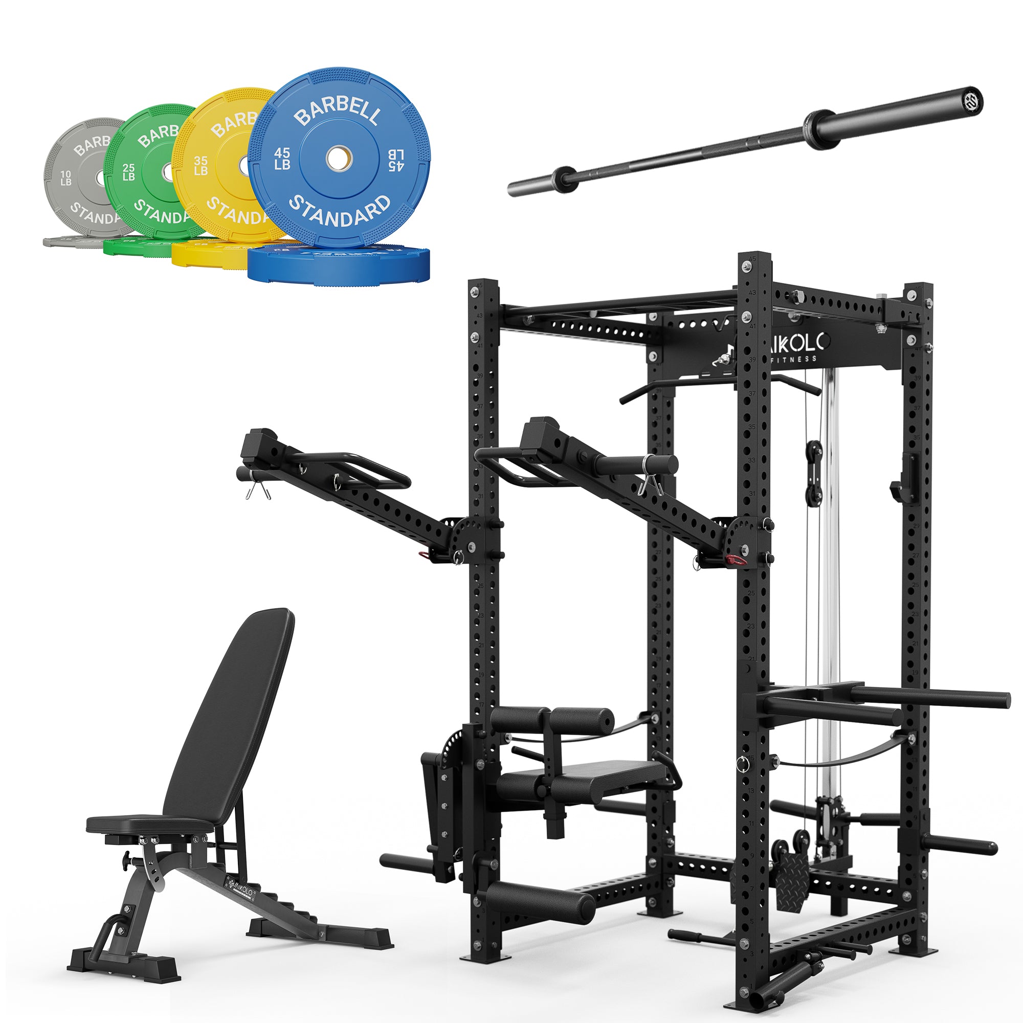 MIKOLO P5R Home Gym Package