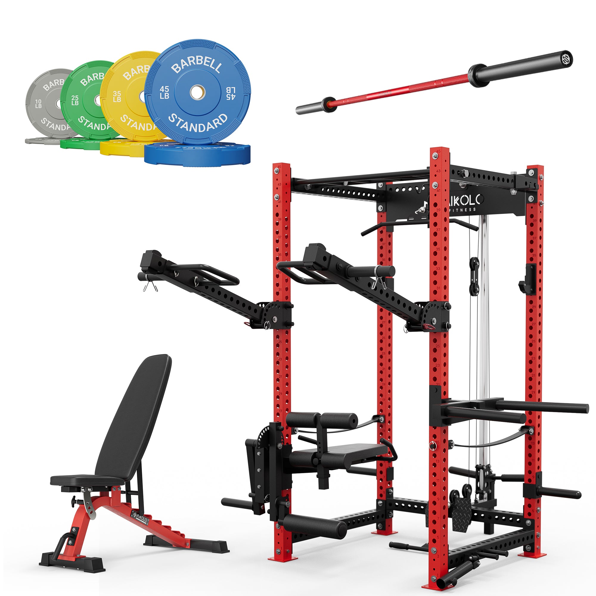 MIKOLO P5R Home Gym Package