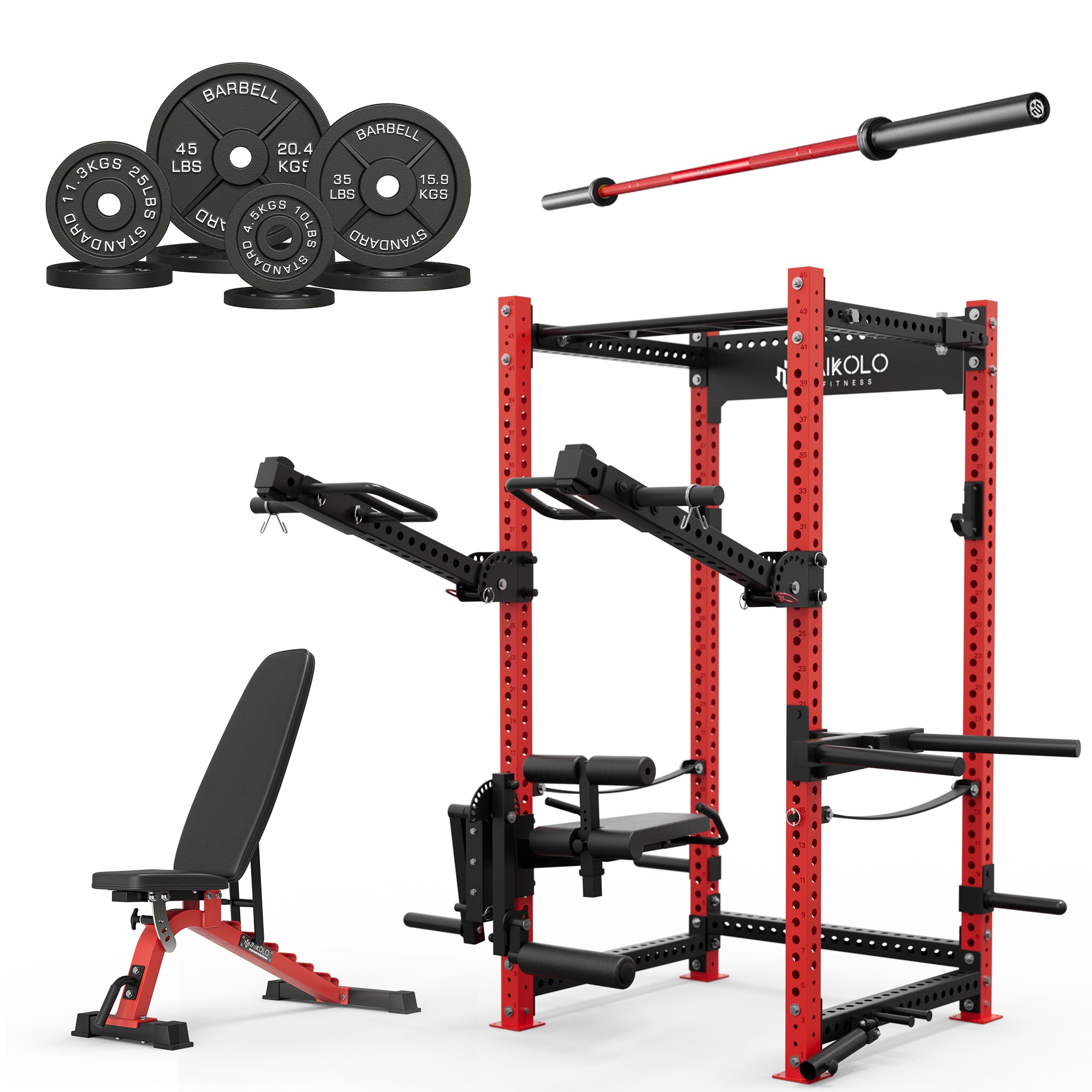 MIKOLO P5R Home Gym Package