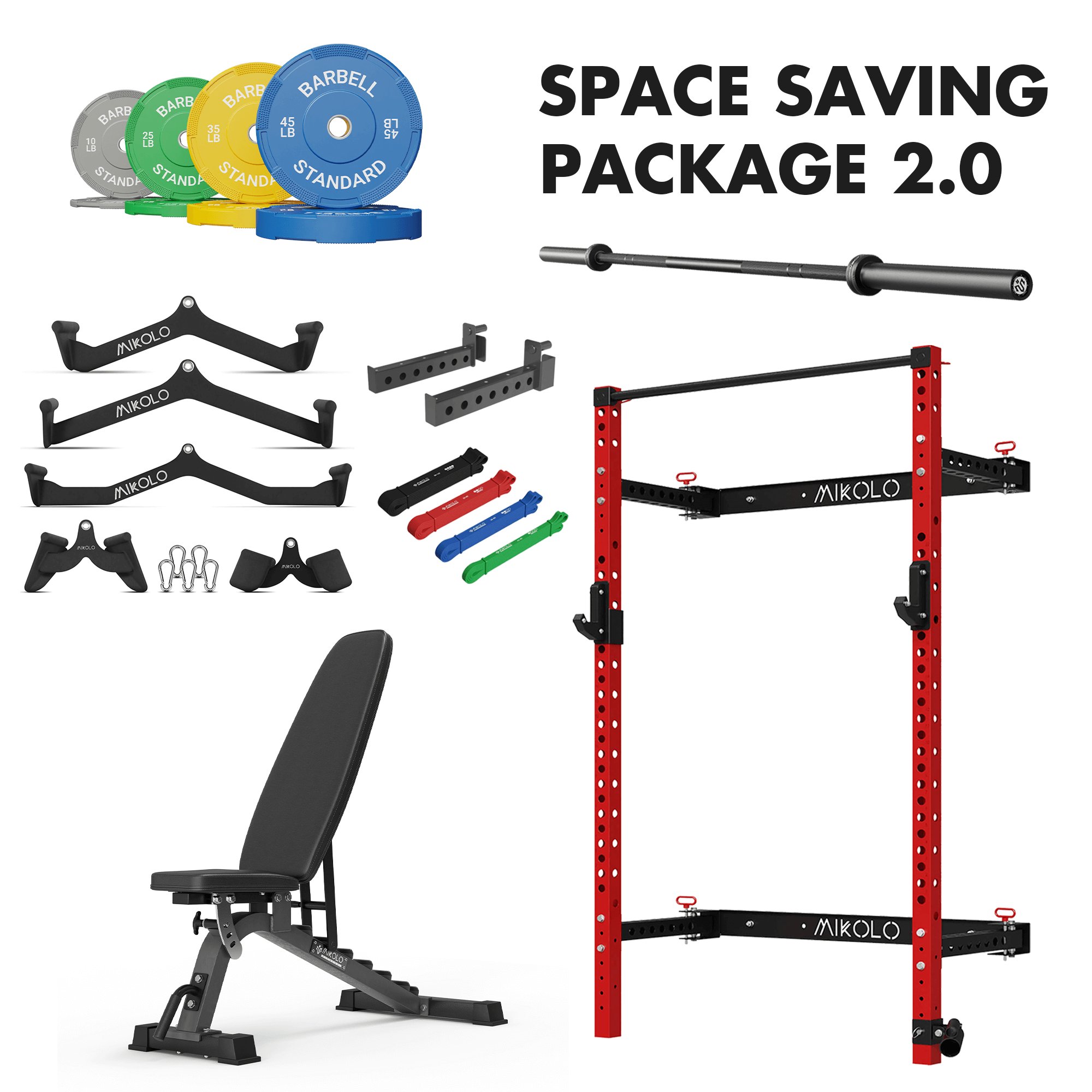 MIKOLO Space Saving Package 2.0