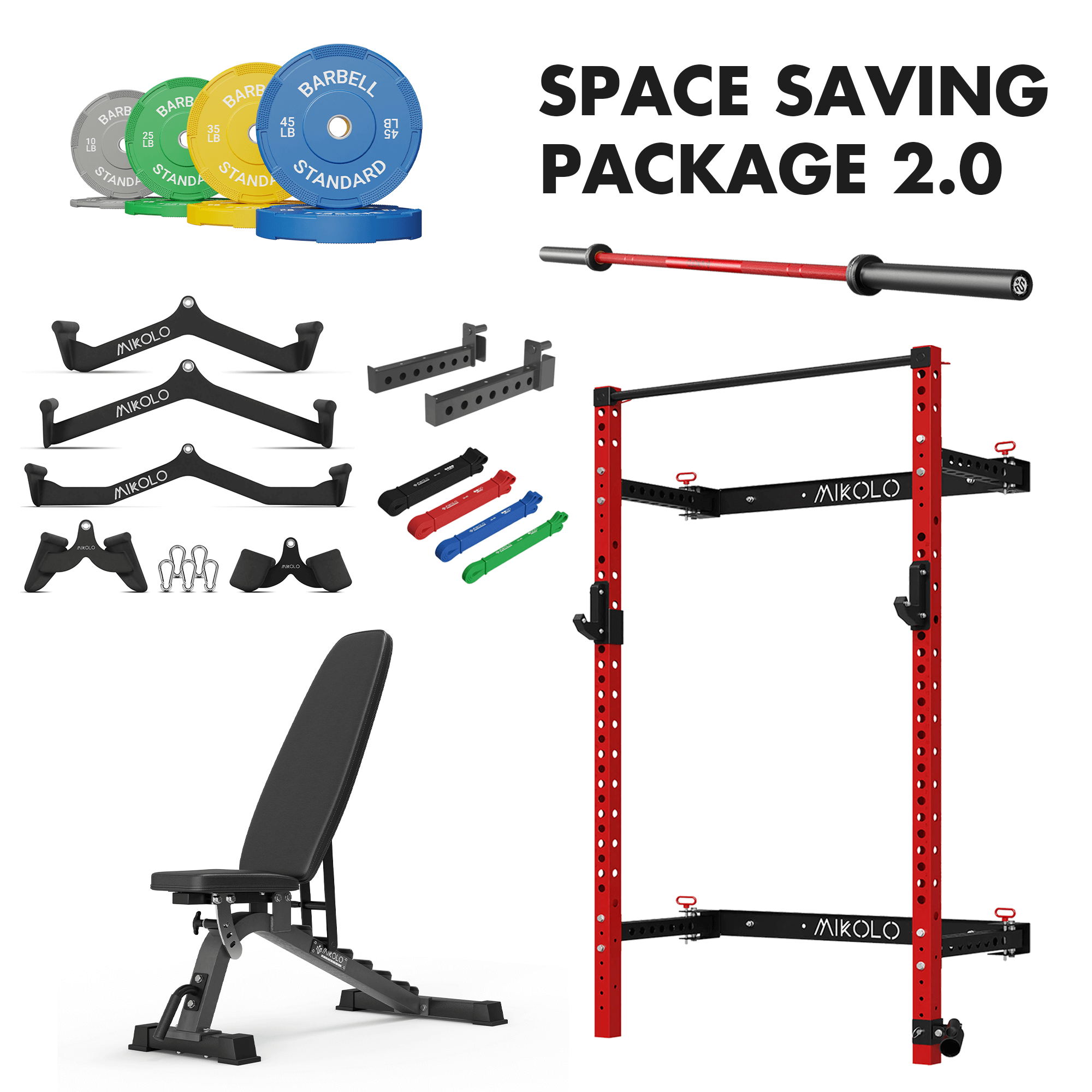 MIKOLO Space Saving Package 2.0