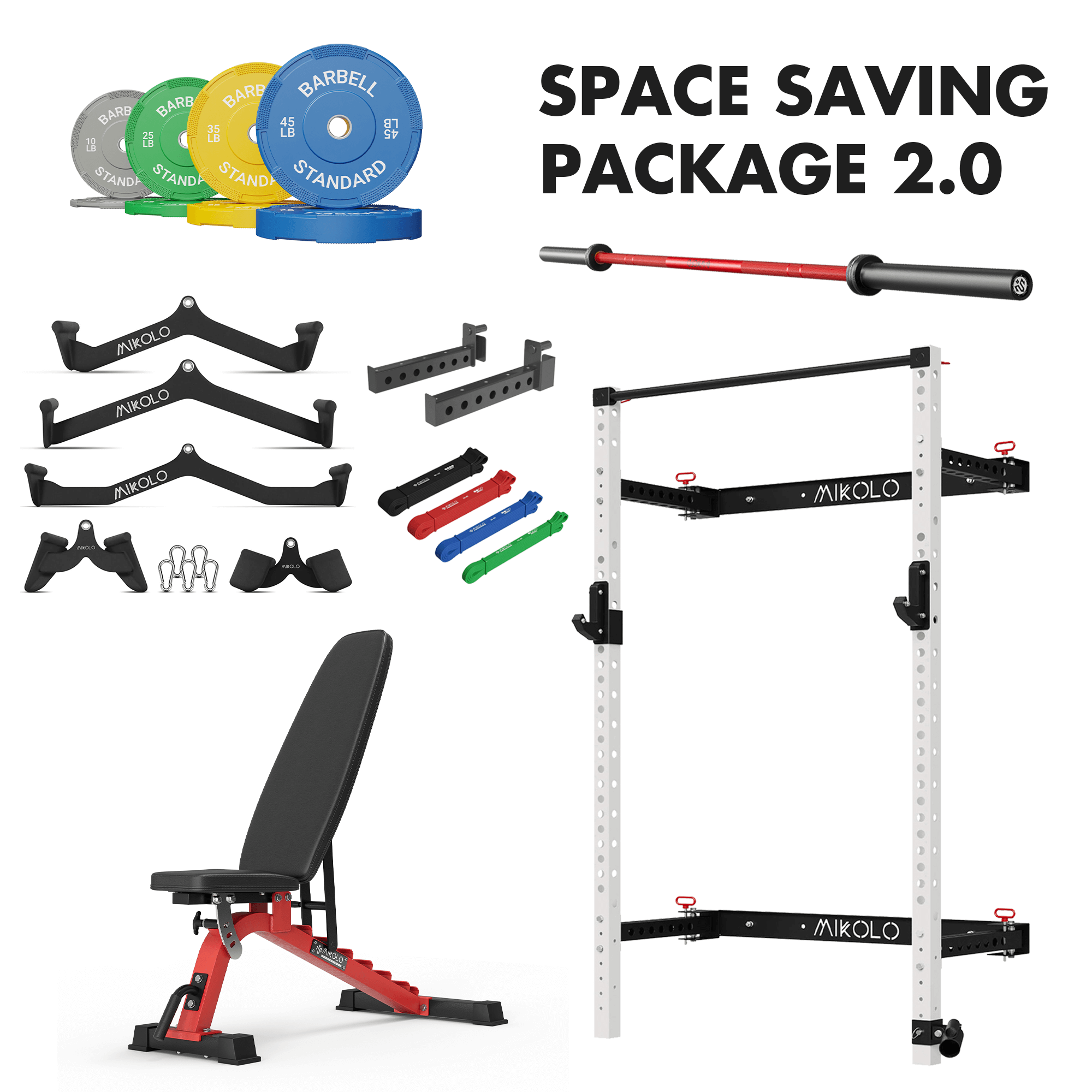 MIKOLO Space Saving Package 2.0