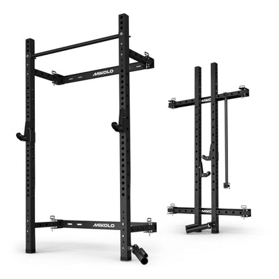 Soporte de sentadillas plegable de pared FOLDGYM™