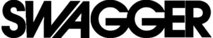 SWAGGER logo in bold black stylized text
