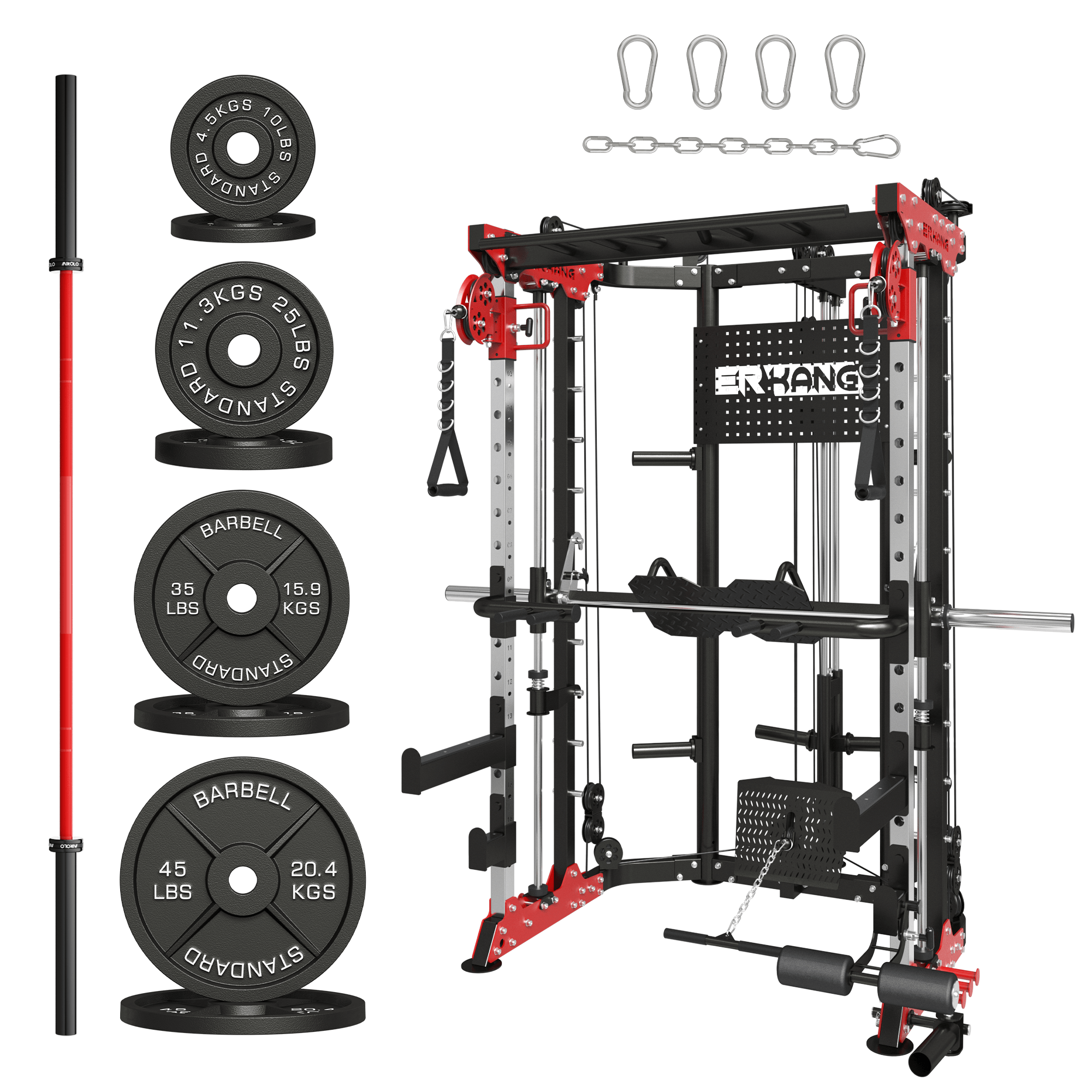 MIKOLO TANK 1 with Barbell and Weights Set