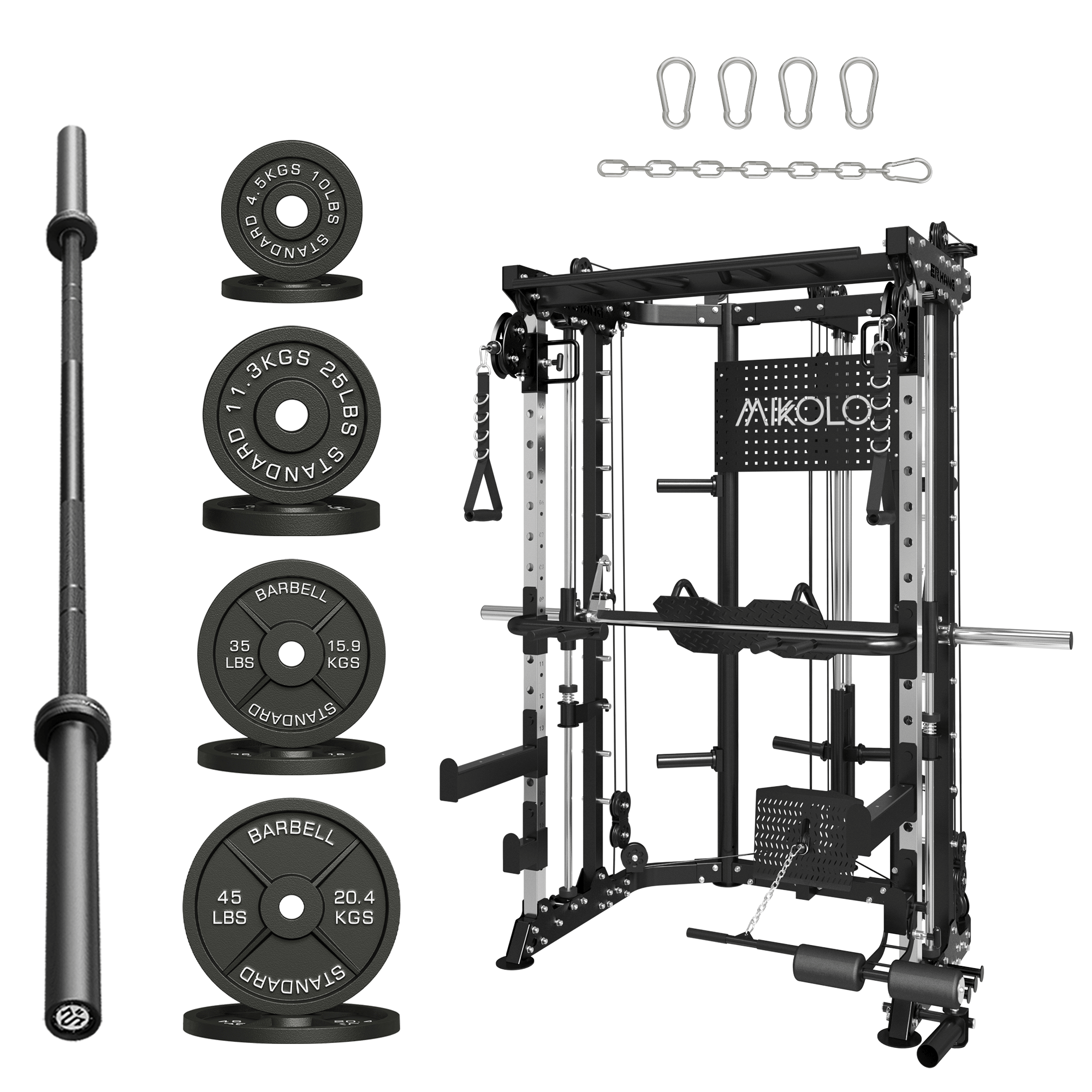 Tank™ with Barbell and Weights Set