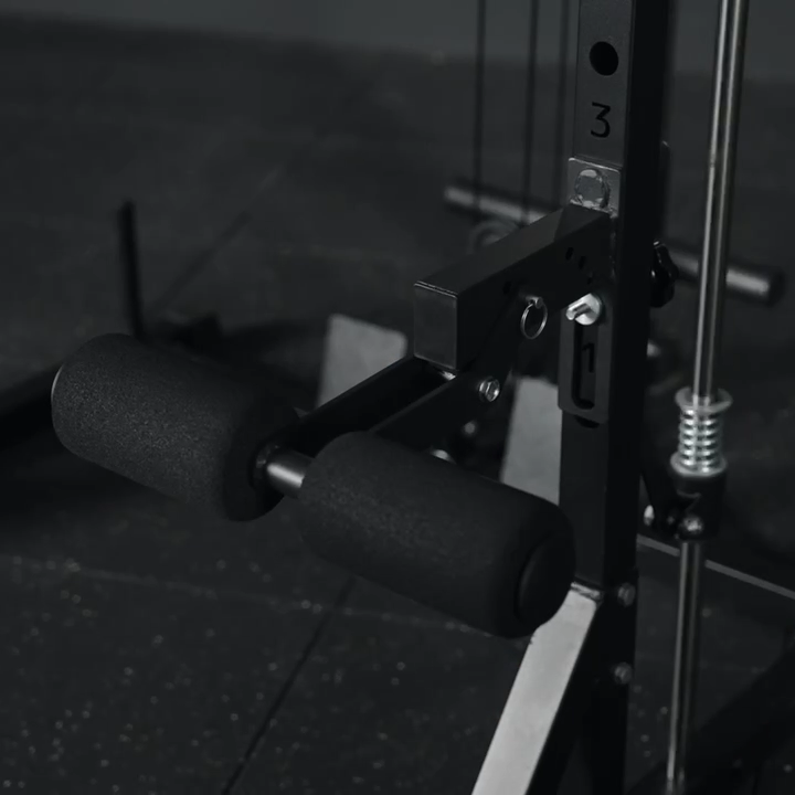 Rack Mounted Leg Hold Down
