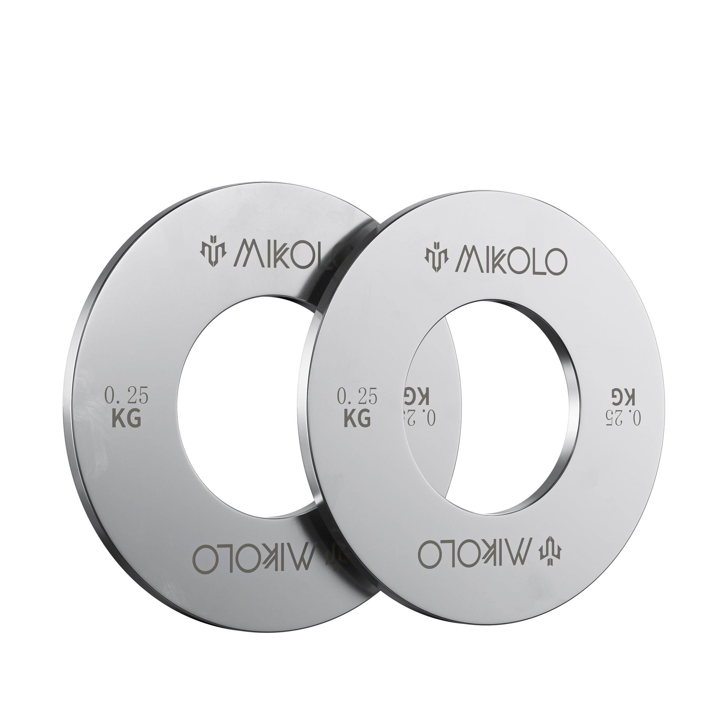 MIKOLO CHROME OLYMPIC FRACTIONAL PLATES SET