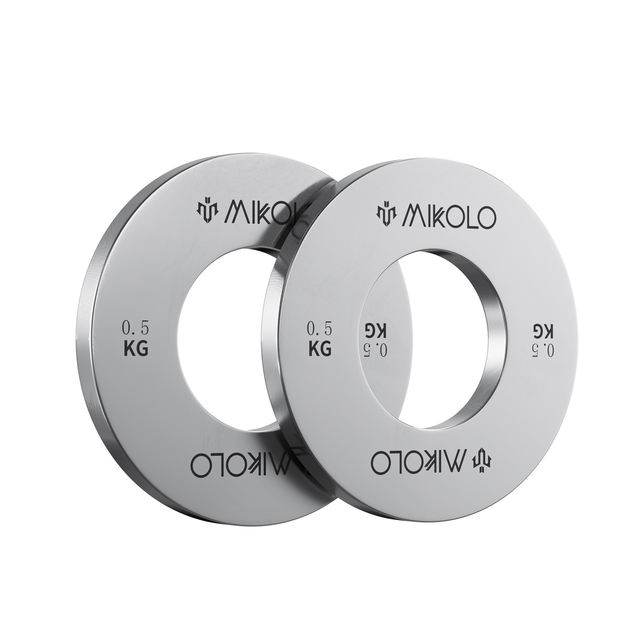 MIKOLO CHROME OLYMPIC FRACTIONAL PLATES SET