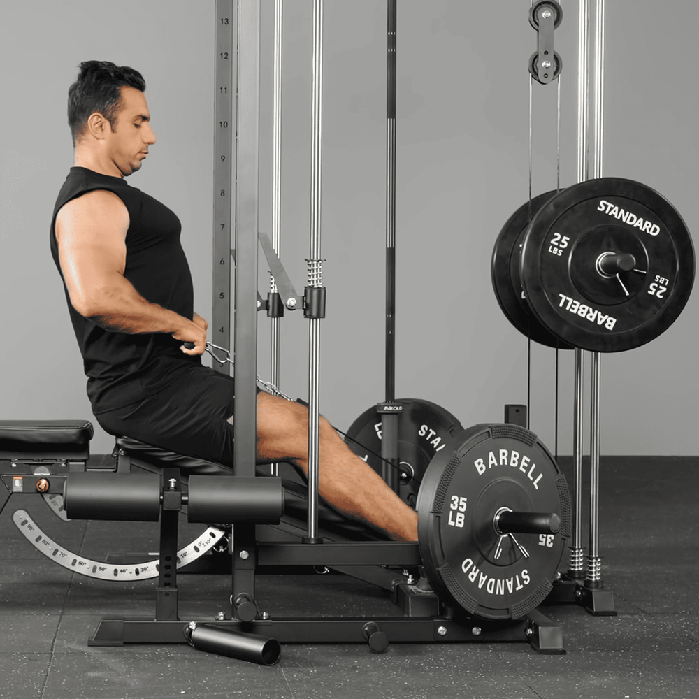 Smith Machine Rack Pull M1-2.0 Smith Machine with Lat Pull Down System - Mikolo